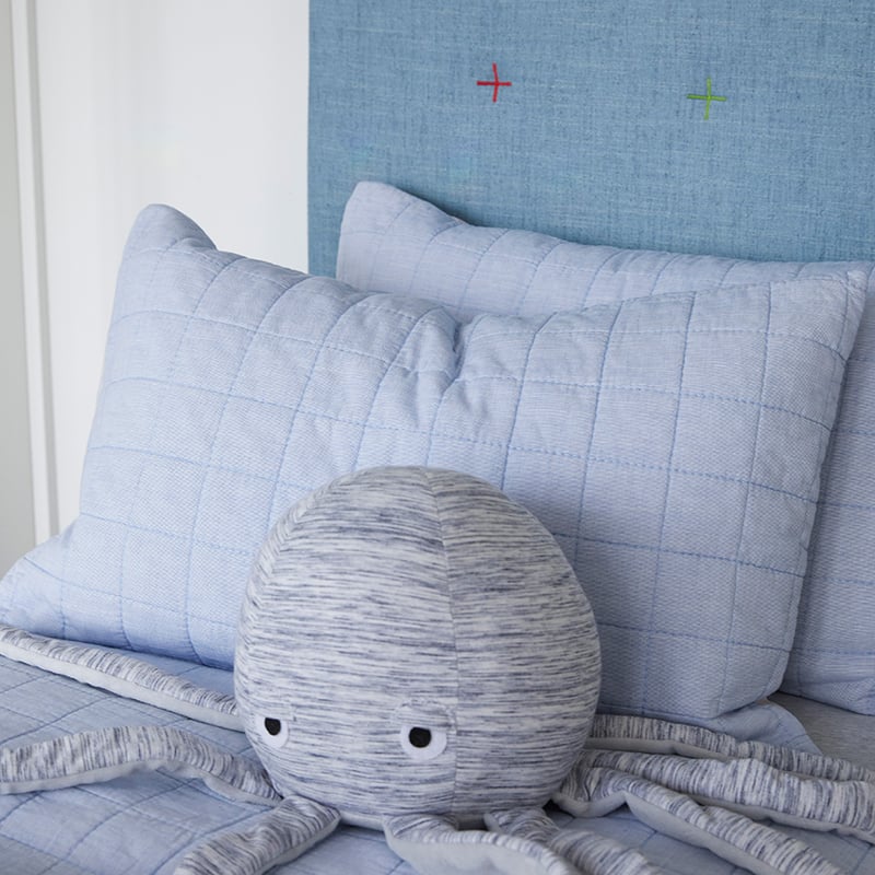 Levi Quilted Quilt Cover Set