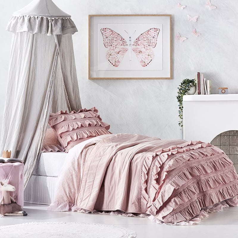 RJL Coverlet Collection Pink