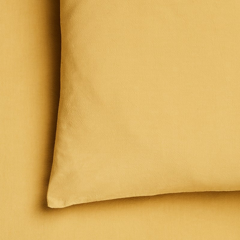 Stonewashed Cotton Spice Pack of 2 Fitted Sheets