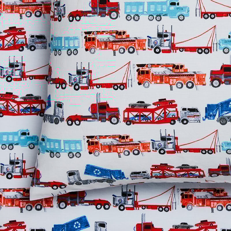 Keep On Truckin' Stonewash Sheet Set