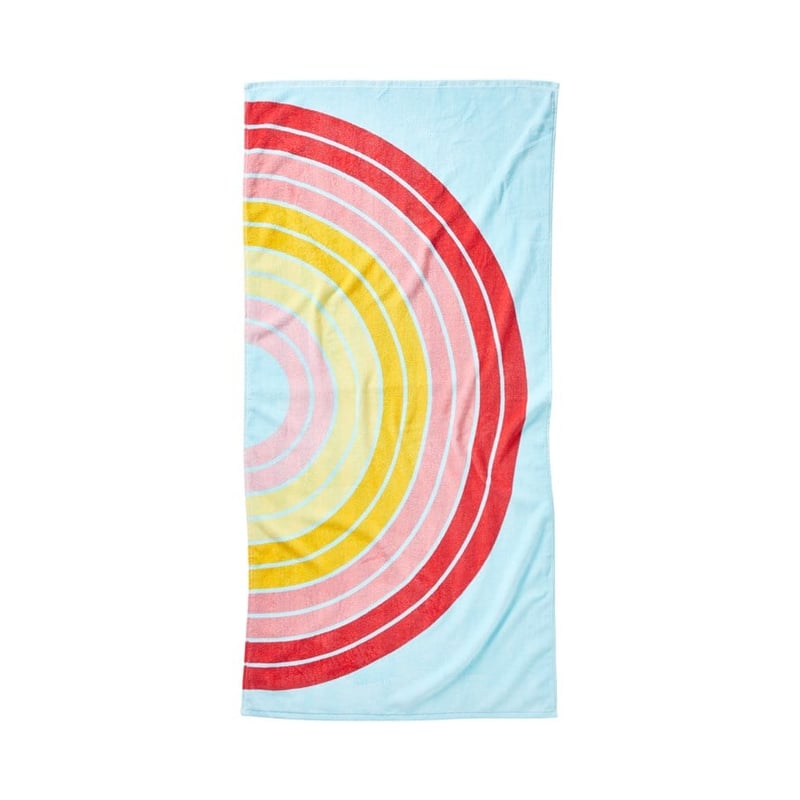 Printed Rainbow Beach Towel