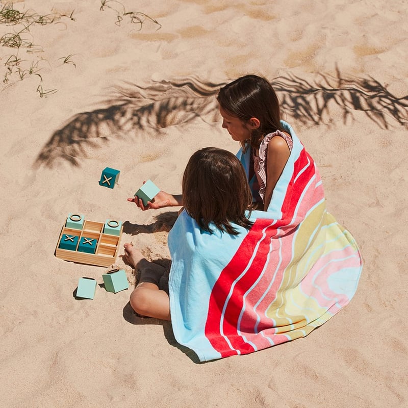 Printed Rainbow Beach Towel