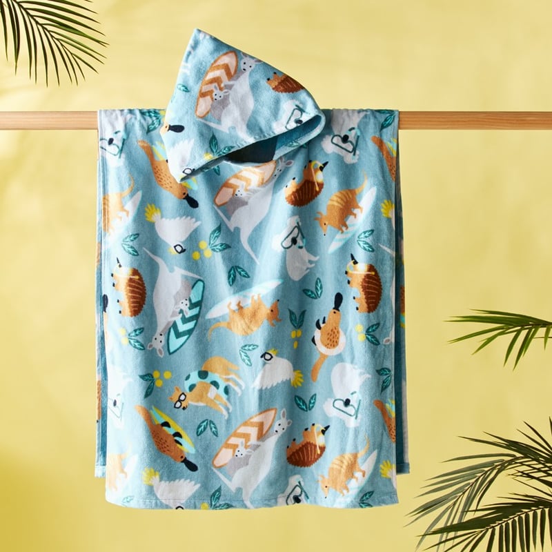 Australiana Large Hooded Towel