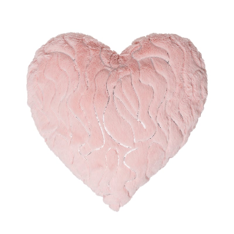 Super Soft Cushion Pink Heart