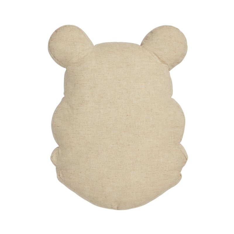 Disney Winnie The Pooh Natural Pooh Bear Face Cushion