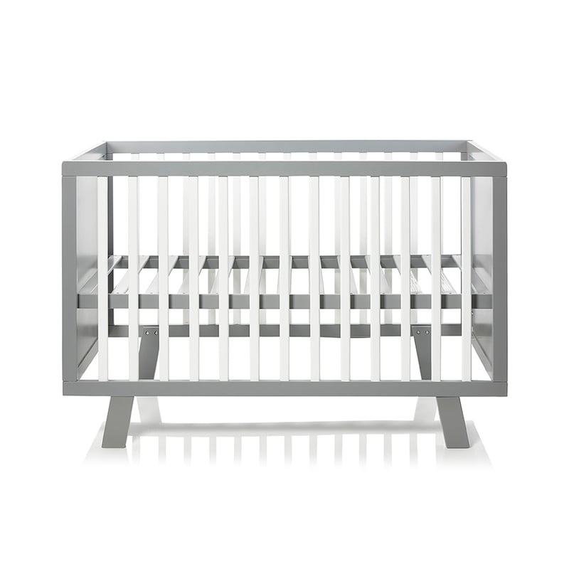 Cooper Nursery Furniture Cot Grey/White 