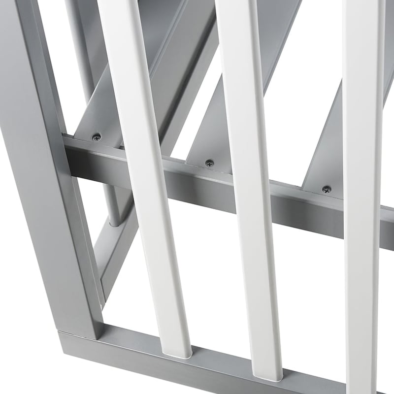 Cooper Nursery Furniture Cot Grey/White 