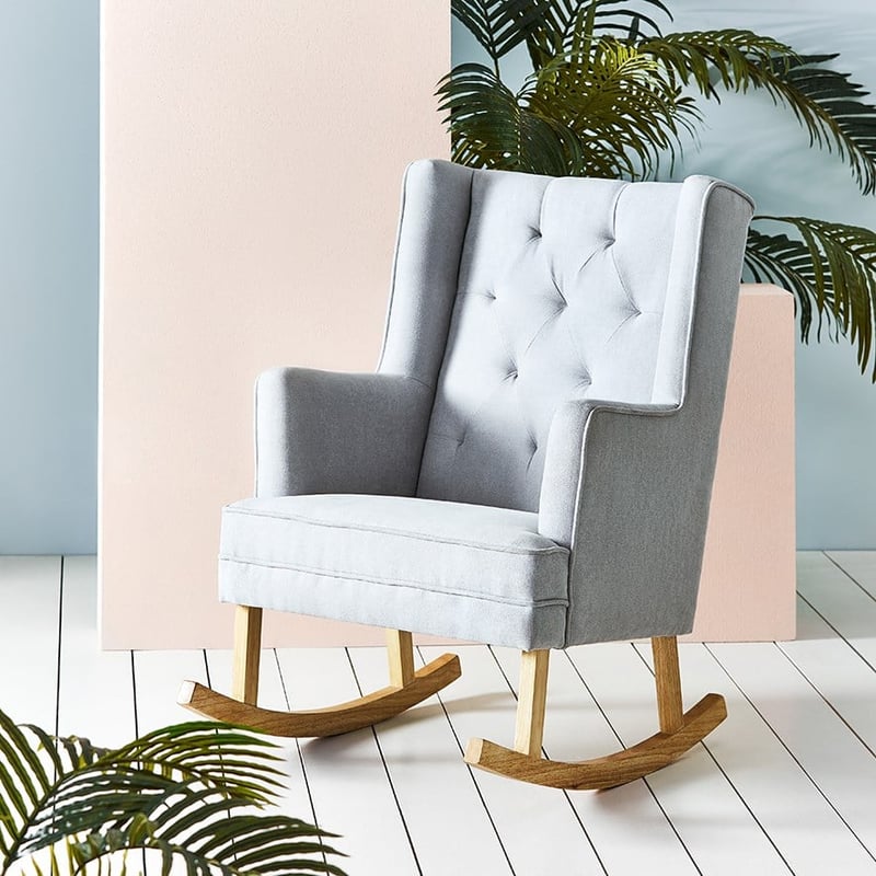 Hampton Rocking Chair & Foot Stool Set   Set of 2