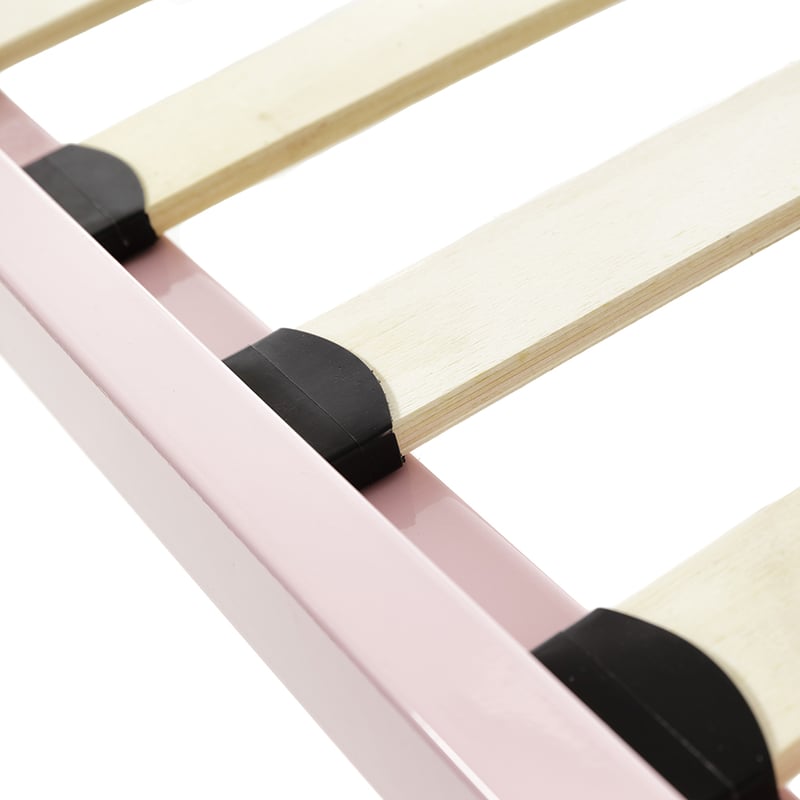 Vintage Iron Bed Single Pink 