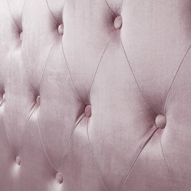 Valentina Velvet Furniture Collection KSB Bedhead Pink 