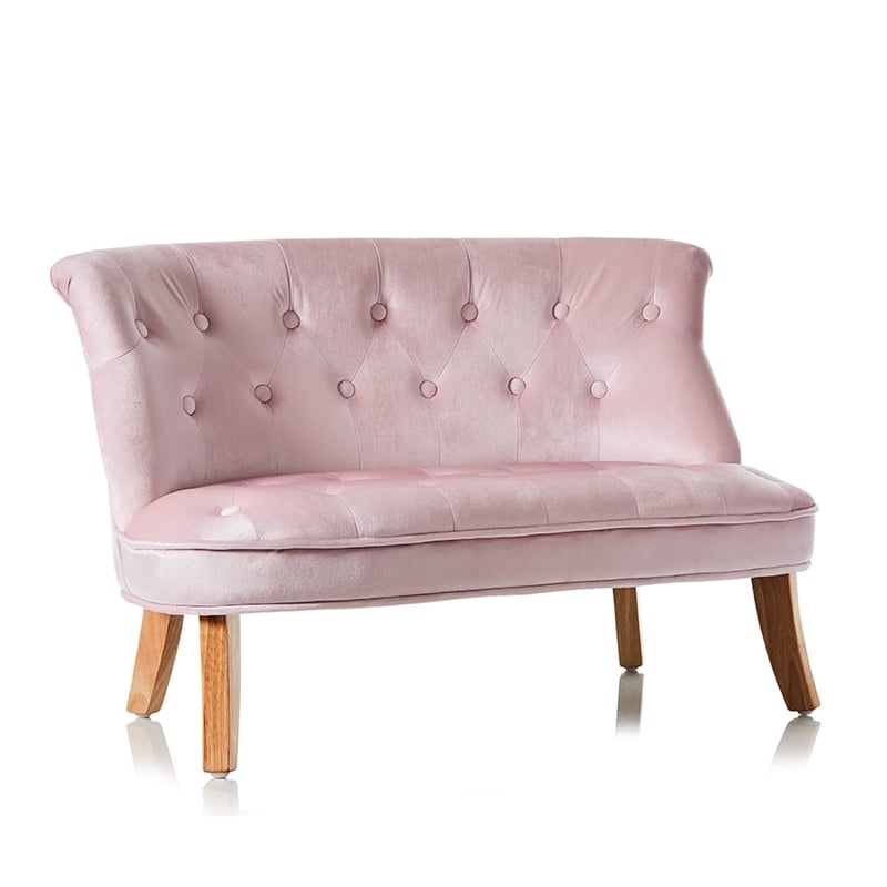 Valentina Velvet Sofa Pink 