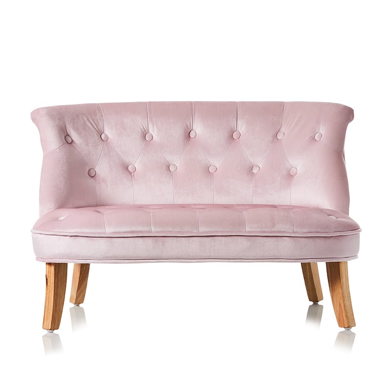Valentina Velvet Sofa Pink 