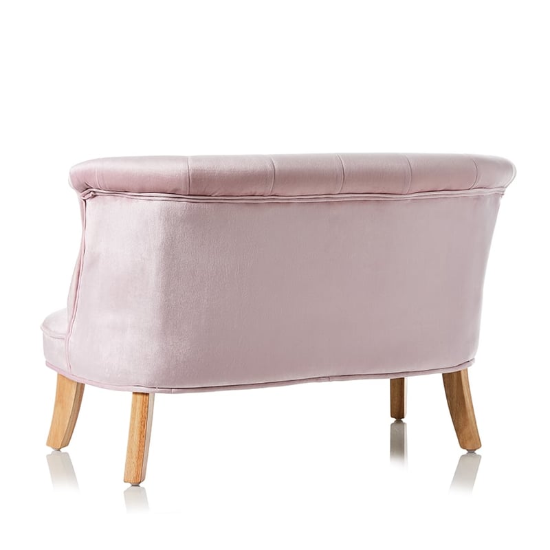 Valentina Velvet Sofa Pink 
