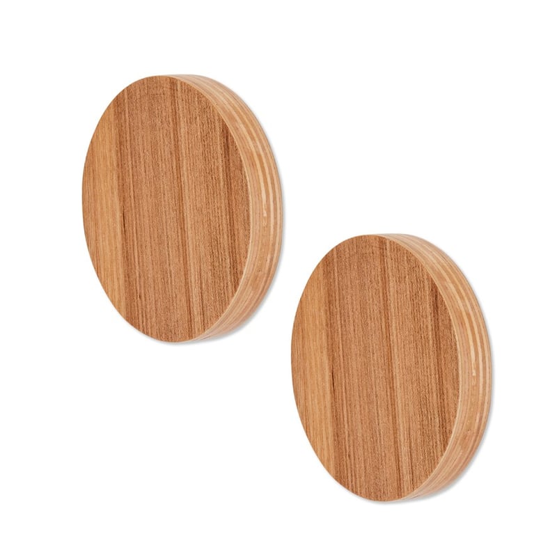 Wall Hook 2pk Collection  Natural Circle