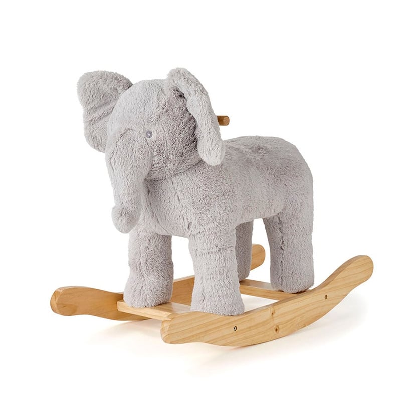 Snuggle Buddies Rocking Animal Grey Elephant