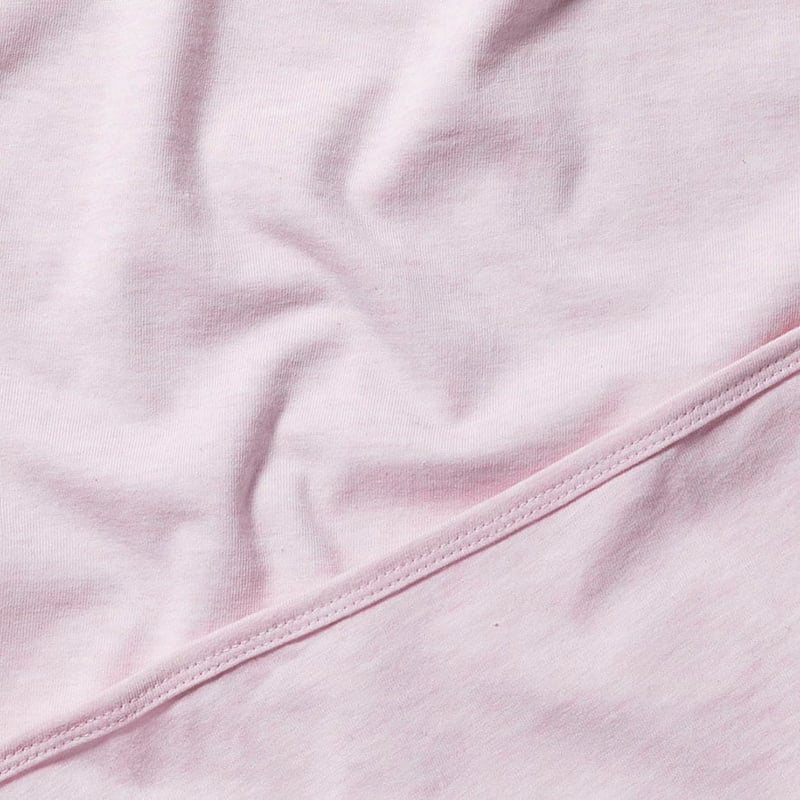 Ultra Soft Jersey Marle Pink Bunny Rug