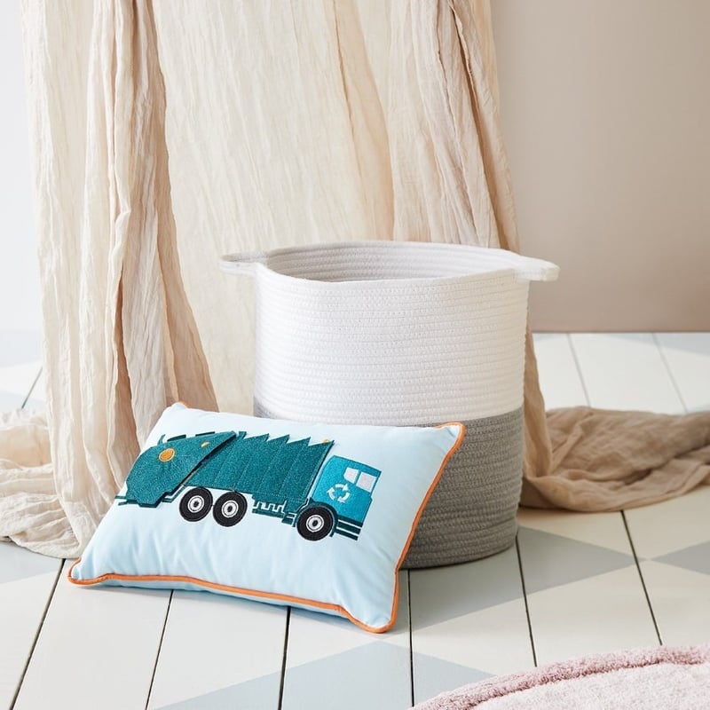 Remi Rope Baskets in Grey & White
