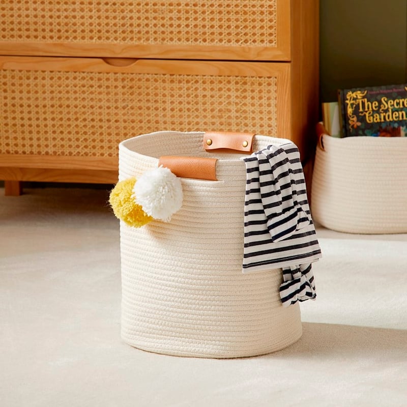 Cooper Natural & Tan Rope Baskets