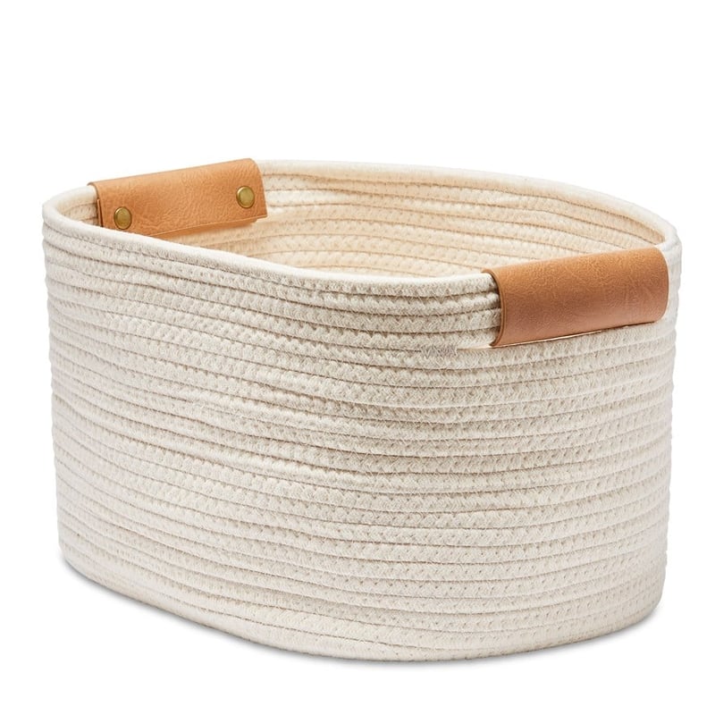 Cooper Natural & Tan Rope Baskets