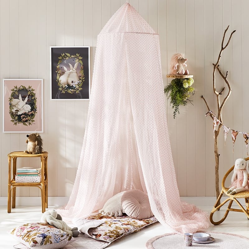 Princess Pink Dobby Canopy