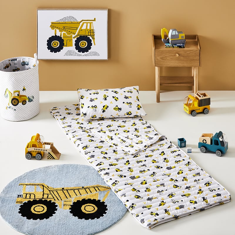 Trucking About Kids Sleeping Bag