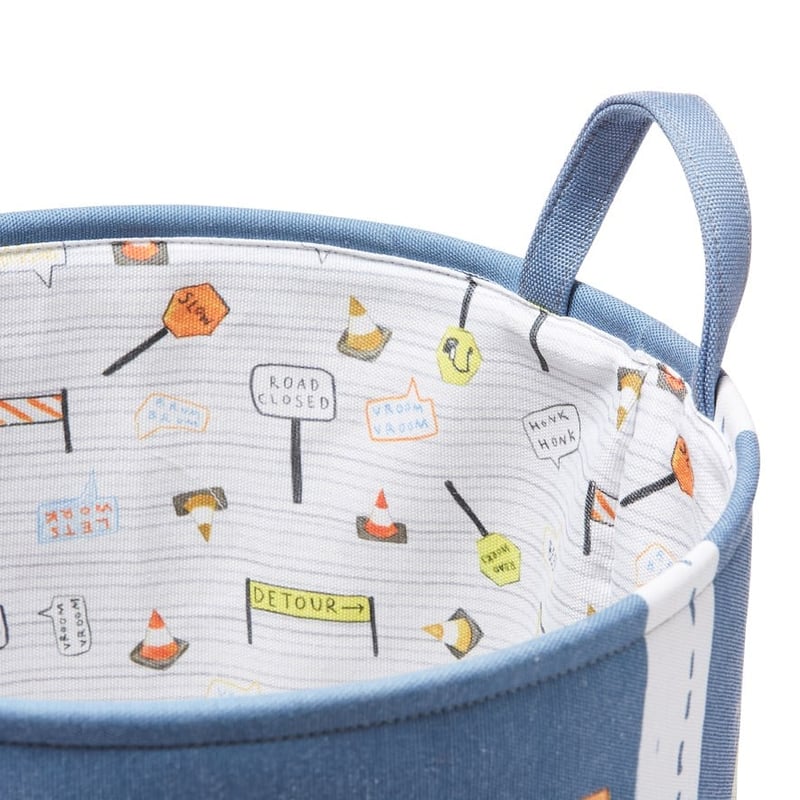 Truck Time Designer Printed Basket