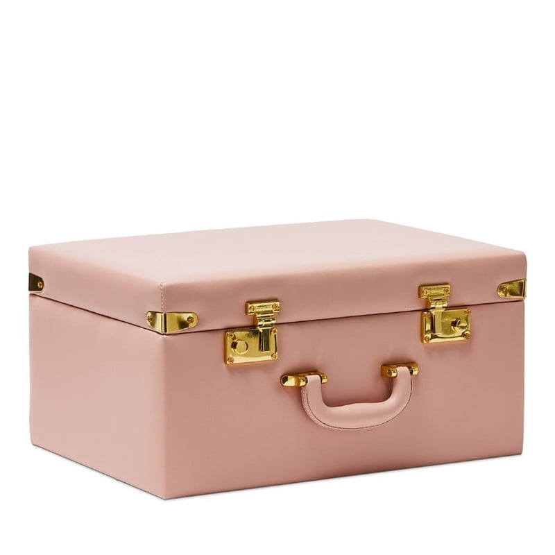Dotty Pink Storage Suitcase 