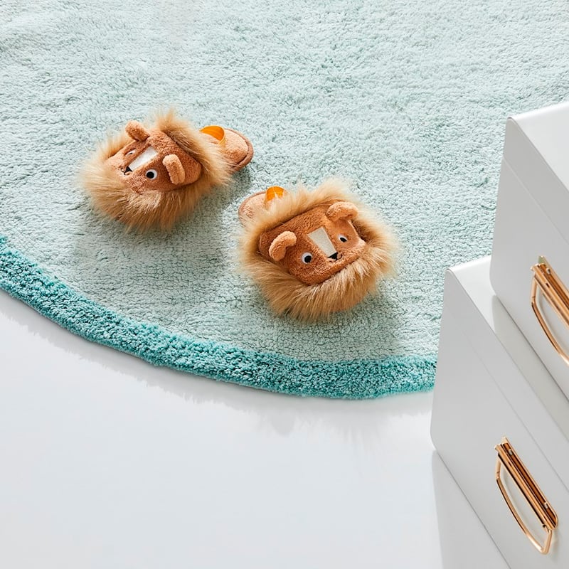 Kids Lion Slippers