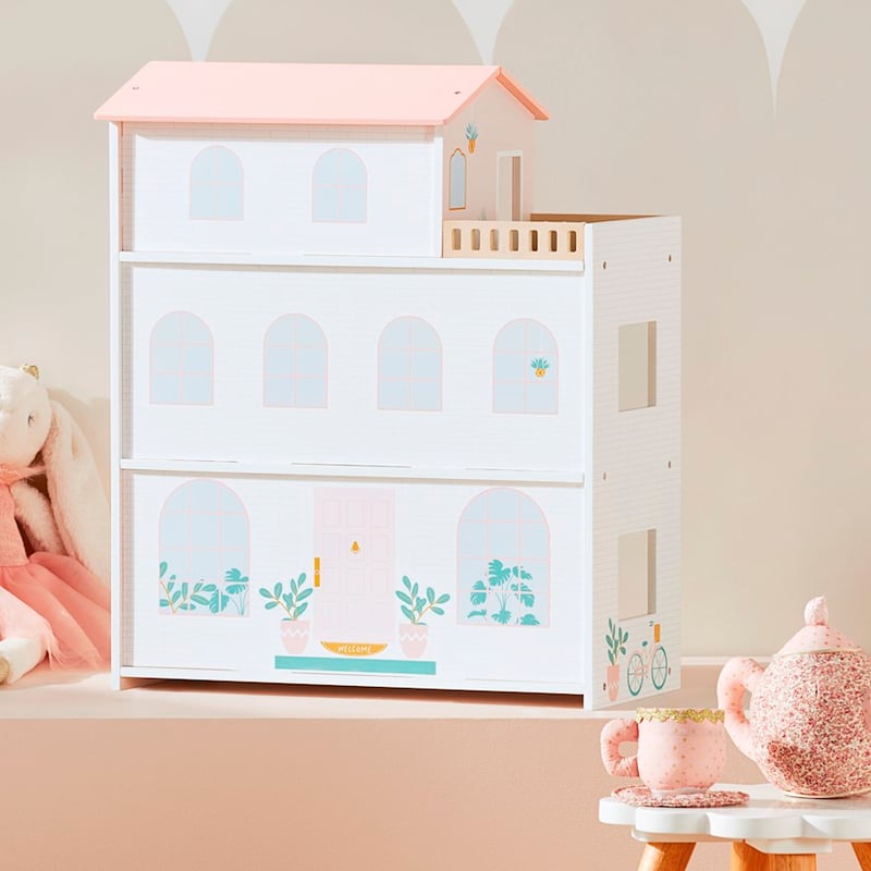 Timber Doll House and Furniture Play Collection