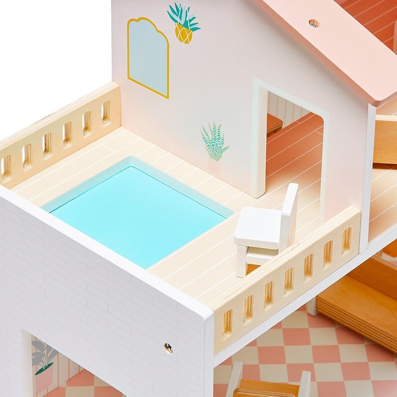 Timber Doll House and Furniture Play Collection