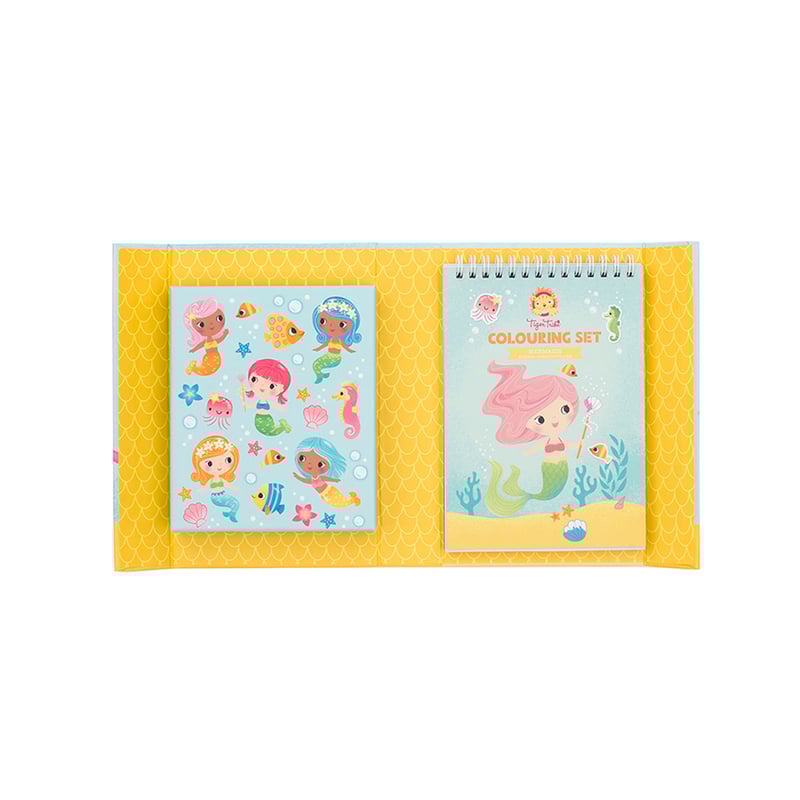 Colouring Set Mermaid