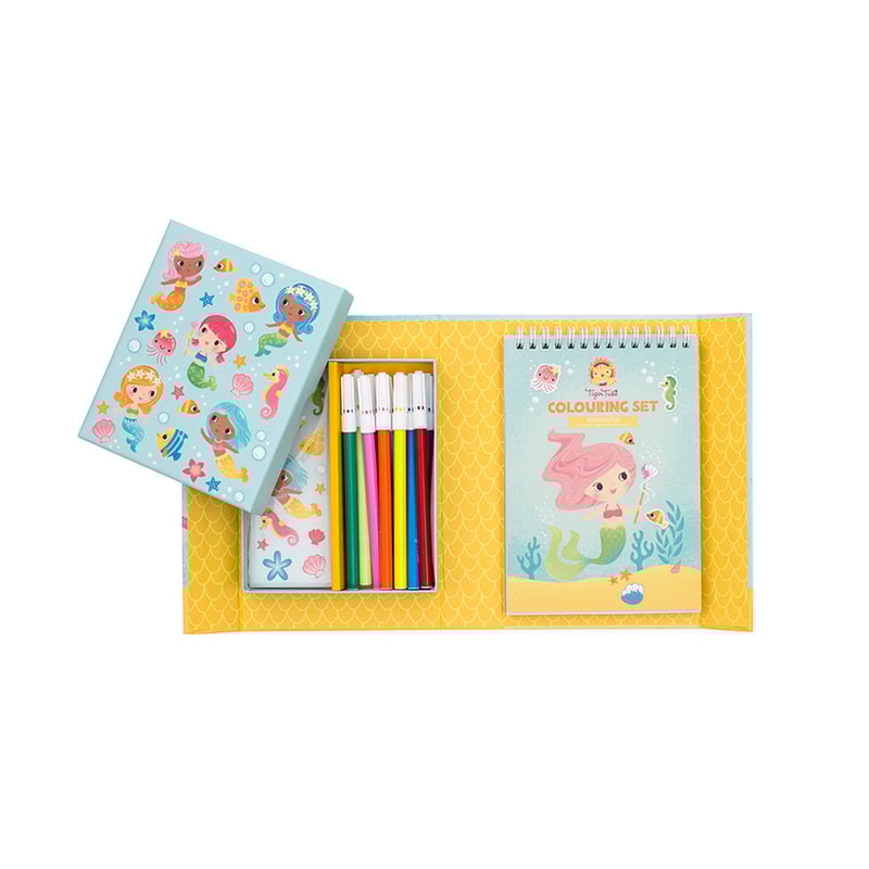 Colouring Set Mermaid