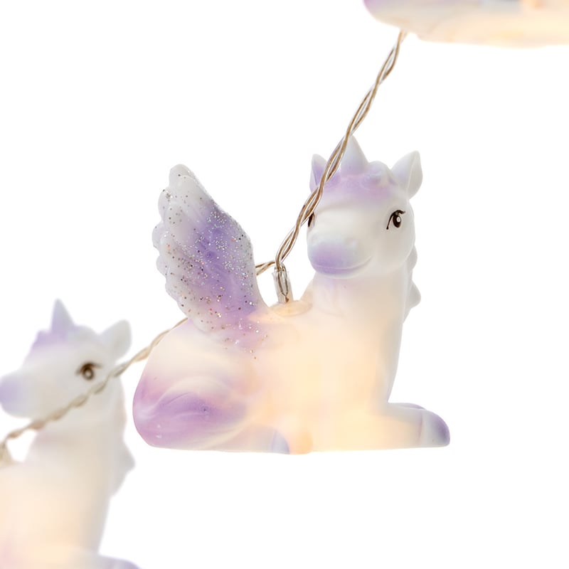 Novelty String Lights   Unicorn