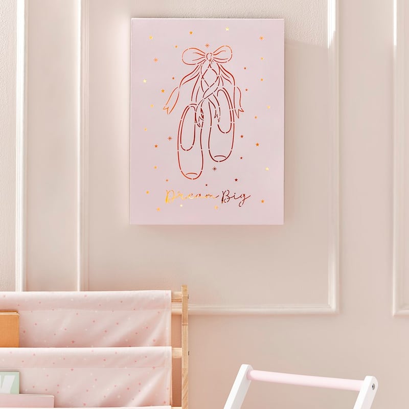 Dream Big Pink Light Box