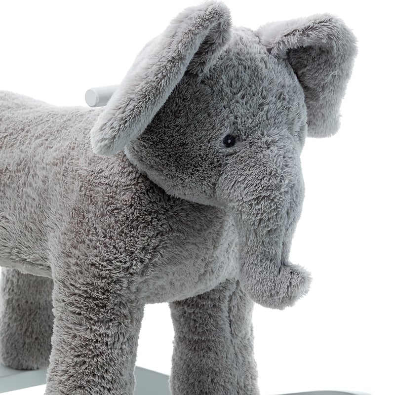 Cuddle Toy Rocking Animal - Grey Elephant