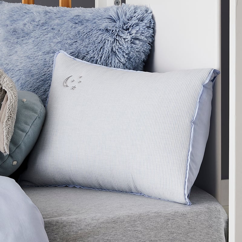 Little Dreamer Cot Coverlet Set Blue 