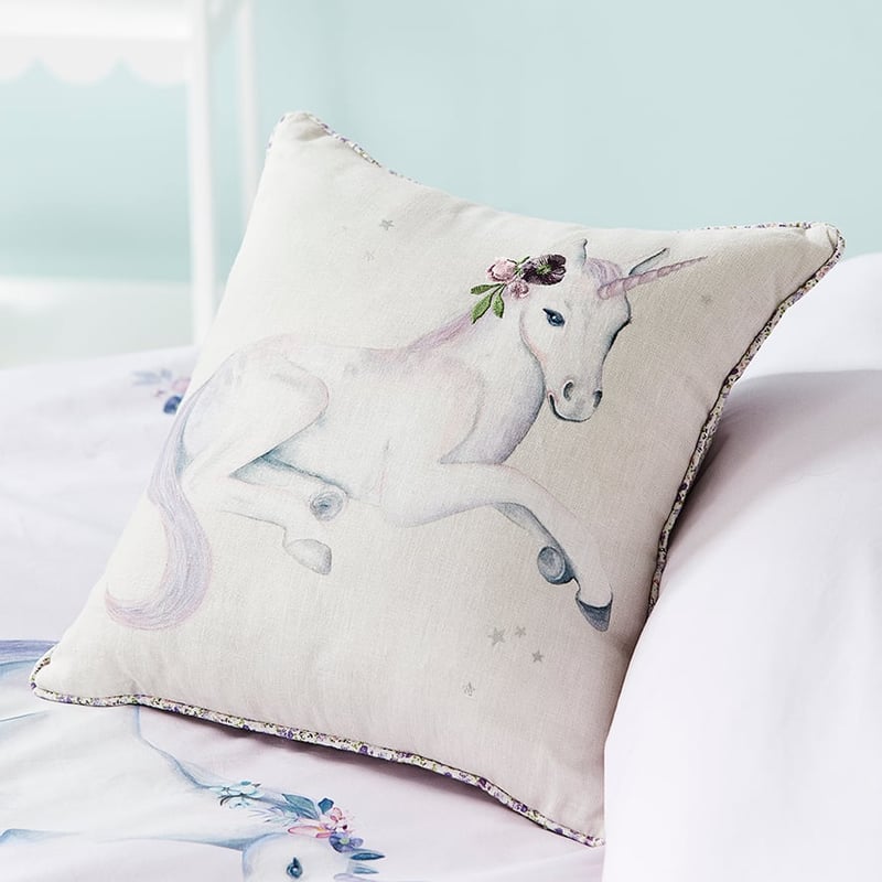 Unicorn Blossom Cot Quilt Cover Set