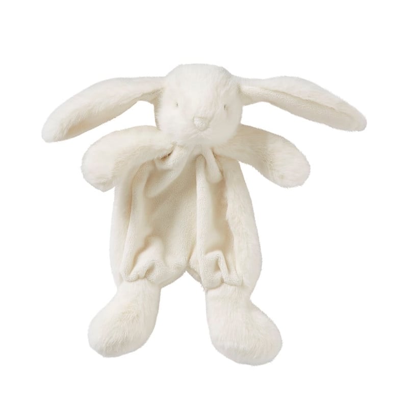 Plush Snow Bunny Baby Comforter