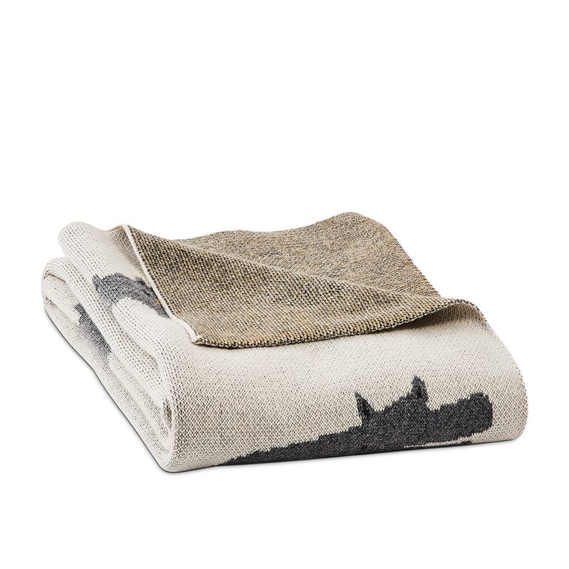 Jungle Organic Cotton Natural  Baby Blanket  