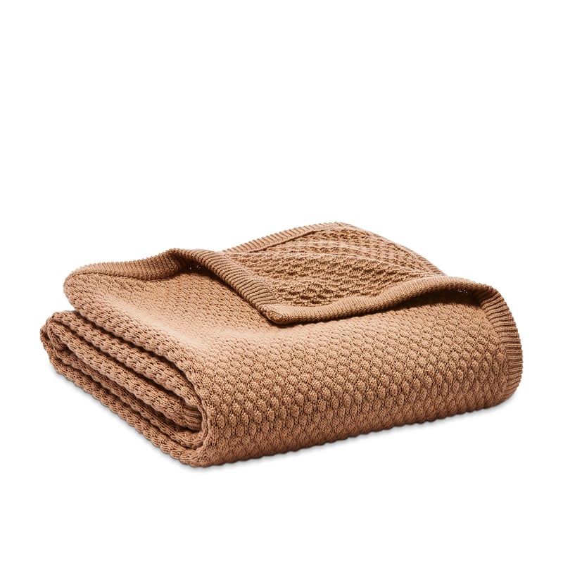 Soho Organic Cotton Toffee Baby Blanket