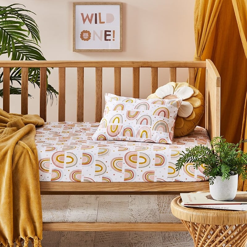 Follow Your Rainbow Desert Organic Cotton Sheets 