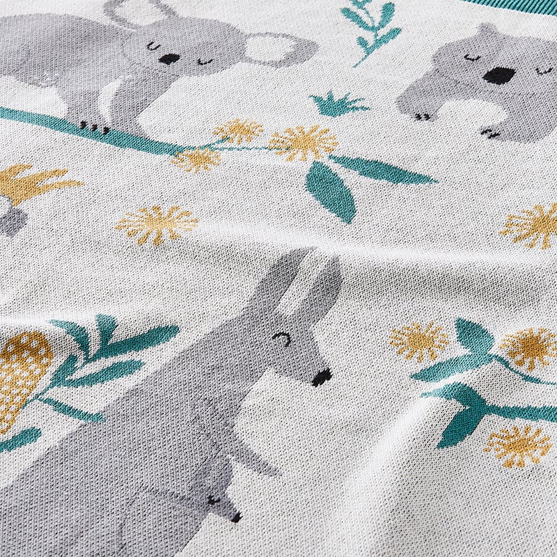 Australiana Organic Cotton Baby Blanket