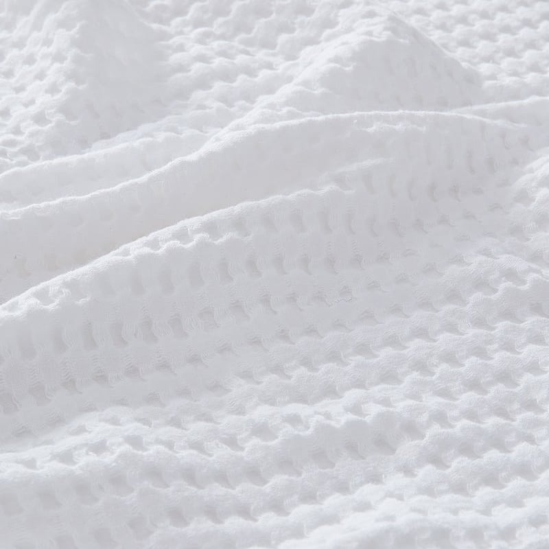 Waffle Turkish Cotton Snow Baby Blanket