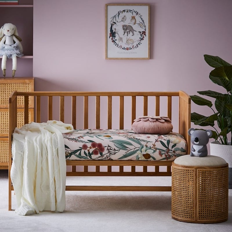 Bush Magic Fitted Sheets Blush Pack of 2