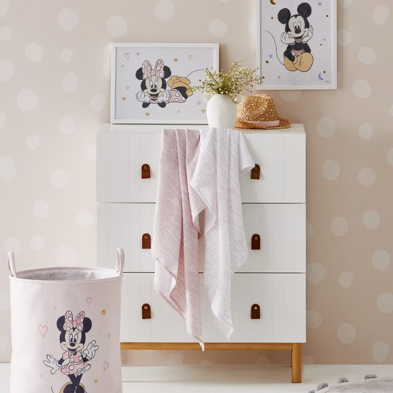 Disney Pink Minnie Swaddles