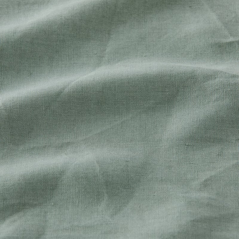 Vintage Washed Linen Eucalyptus Swaddle 