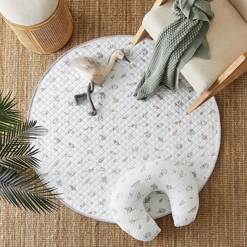 Bush Babies Quilted Jersey Play Mat
