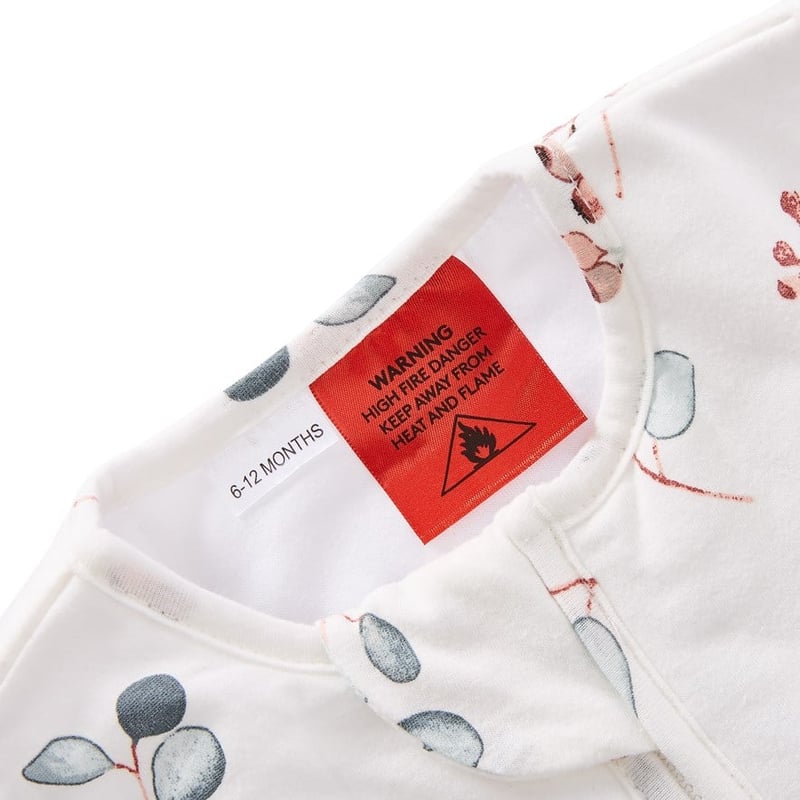 Baby Native Leaves Cotton Jersey Sleeping Bag