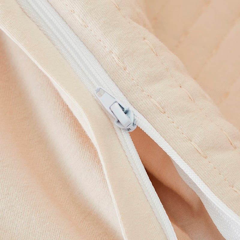 Boston Quilted Jersey Natural Cot Quilt Cover Set