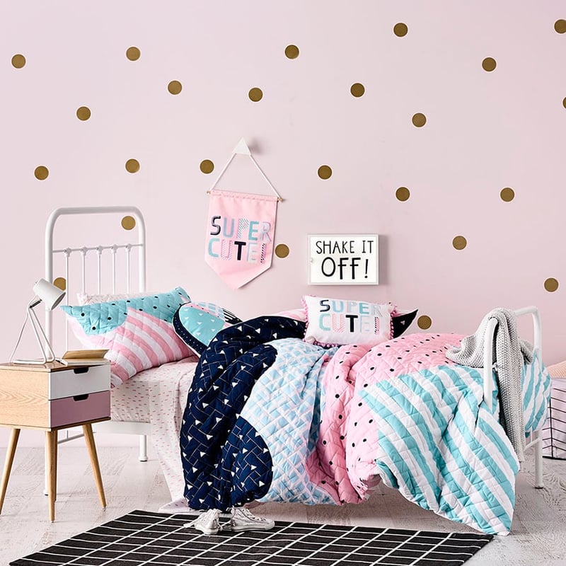 Super Cute Cot Quilt Cover Set